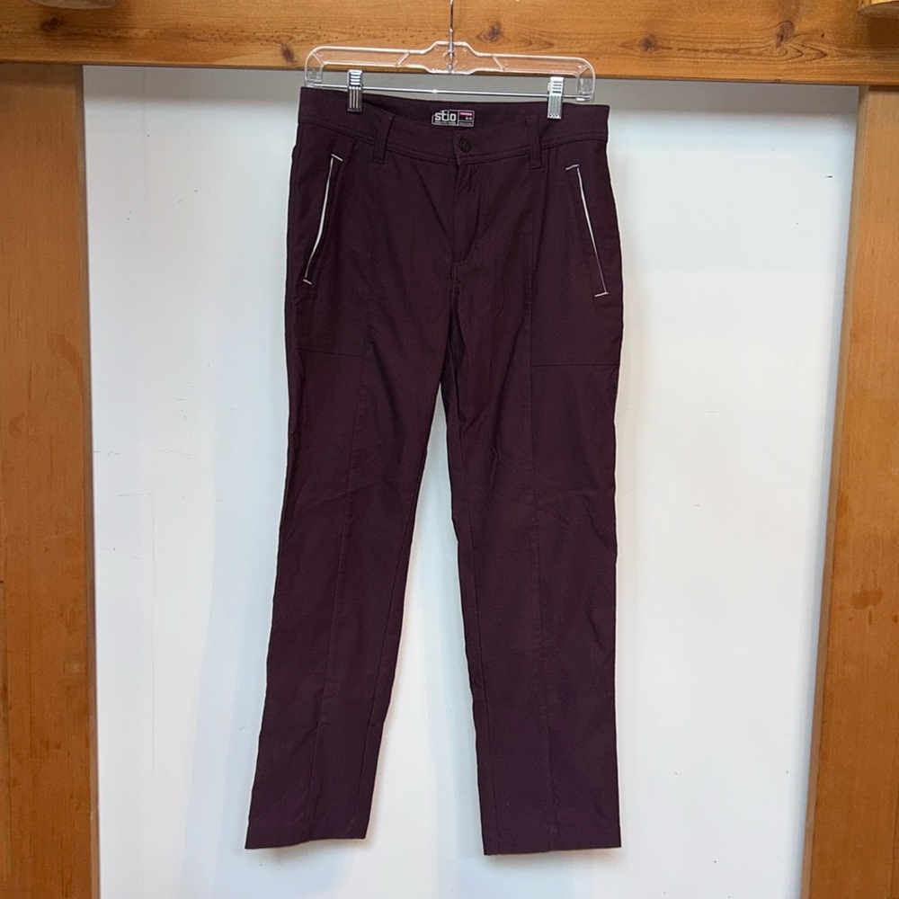 Stio Women's Dark Purple Chinos